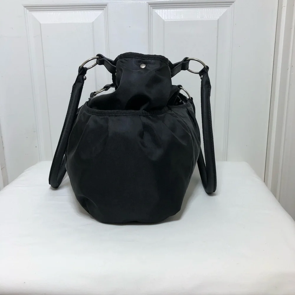 Carter's Nylon Black Multi Pocket Large Size Shoulder Diaper Bag & Changing Pad - Picture 5 of 16